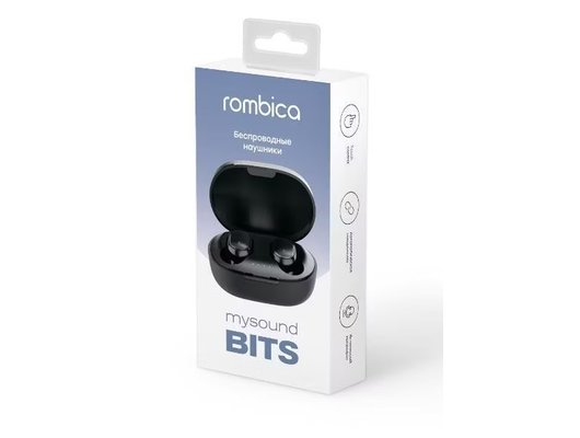 Гарнитуры TWS стерео Rombica Mysound Bits Черный
